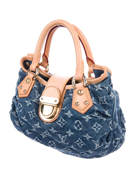 louis vuitton denim handbags